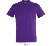 SOLS Unisex Schweres T-Shirt 11500 dark purple S