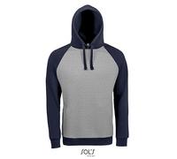 SOLS - Unisex Seattle Sweat Grey Melange - Gr. - 3XL