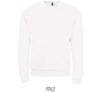 SOLS Unisex Sweater Sweatshirt 01168 white M