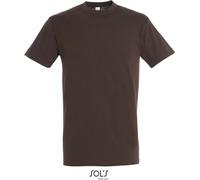 SOLS Unisex T-Shirt 11380 chocolate XS