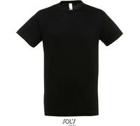SOLS Unisex T-Shirt 11380 deep black XS