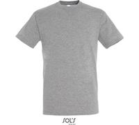 SOLS Unisex T-Shirt 11380 grey melange 4XL