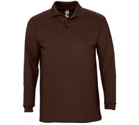SOLS Winter II - Polo à manches longues - Homme (Chocolat) M