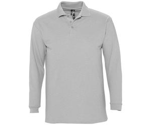 SOLS Winter II - Polo à manches longues - Homme (Gris marne) S