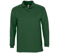 SOLS Winter II - Polo à manches longues - Homme (Vert) XL
