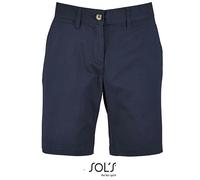 SOLS - Women´s Chino Bermuda Shorts Jasper French Navy - Gr. - 36