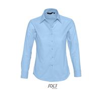 L611 SOL´S Damen Oxford-Langarmbluse Embassy Sky Blue M