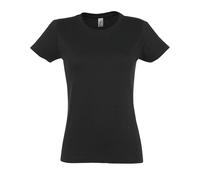 SOLS Womens/Ladies Imperial Heavy Short Sleeve T-Shirt (Dunkelgrau) L