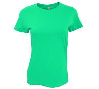 SOLS Womens/Ladies Imperial Heavy Short Sleeve T-Shirt (Emerald) XL
