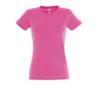 SOLS Womens/Ladies Imperial Heavy Short Sleeve T-Shirt (Orchid Pink) L