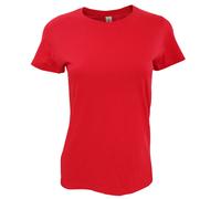 SOLS Womens/Ladies Imperial Heavy Short Sleeve T-Shirt (Rot) S