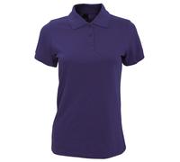 SOLs Womens/Ladies Prime Pique Polo Shirt (dunkelviolett) 3XL
