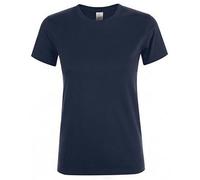 SOLS Womens/Ladies Regent Short Sleeve T-Shirt (French Navy) M