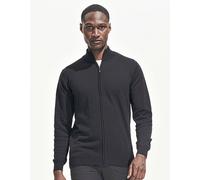 L413 SOL´S Strickjacke mit Reißverschluss Gordon Herren Black 3XL