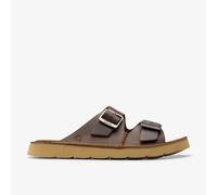 Clarks Herren Solsbury Strap Schiebe-Sandalen, Beeswax Leather, 44.5 EU