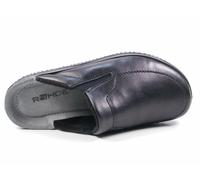 Rohde 2776 Soltau H Schuhe Herren Pantoffeln Pantoletten Clogs Weite G 1/2, Schuhgröße:41, Farbe:Schwarz