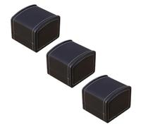 SOLUSTRE 3 Stück Schlichte Uhrenbox aus Pu Leder mit Schutzfunktion