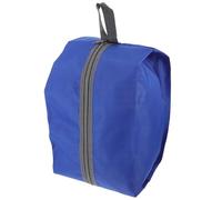 SOLUSTRE Faltbare Schuhaufbewahrung aus Silikonstoff in Blau Leichte Reiseschuhtasche für Schuhe und Reise mit Ölbeständigkeit 1 Stück