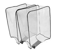 SOLUSTRE Faltbare Schutzhülle für Reisen und Kofferhüllen 2 Stück aus Transparentem PVC für 30-Zoll Rollkoffer Flughafenkontrollen
