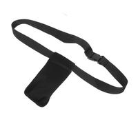 SOLUSTRE Massage Öl Hüfttasche Gürteltasche für Ätherische Öle Flaschenhalter Aufbewahrungsbeutel Schwarz 10x22cm für Professionelle Masseure