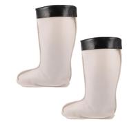 SOLUSTRE Thermische Gummistiefel-einlagen mit Dickem Plüschfutter Unisex Warme Innenfütterung für Kurze Hunter Regenstiefel Gefütterte Schneestiefel Damen Herren für Outdoor und