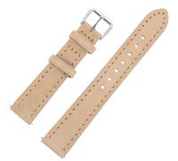 SOLUSTRE Verstellbares Uhrenarmband aus Weichem Velours Rindsleder für Damen Verschleißfestes und Austauschbares 18mm Armband für Geschäftsanlässe
