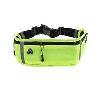 SOLUSTRE wasserdichte Lauf gürteltasche mit Reflektierendem Streifen Verstellbarem Hüftgurt Ergonomischem Design und Kopfhörerloch für Musik Beim Joggen und Outdoor Sport Passend für