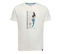 Solution Kletter T-Shirt Herren-Chalk-M