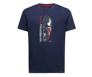 Solution Kletter T-Shirt Herren-Night Sky-M