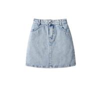 SOLY HUX Mädchen Jeans Rock A-Linien Denimrock Kurz Jeansrock mit Taschen Urlaubrock mit Elastischer Bund Sommerrock für 8-12 Jahre Hellblau 11 Jahre
