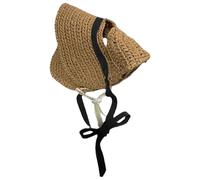 Sombrero Hut Für Hunde - Sommer Sonnenhut Für Hunde | Sonnenhut Für Katzen, Strohhut Für Sommer Sonnenschutz Für Haustiere, Strohhut Für Katzen Für Ani