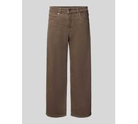 someday. Barrel Fit Jeans mit Eingrifftaschen Modell 'Corah curved' in Taupe, Größe 40