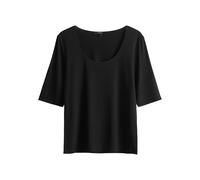 someday - Basicshirt slim - Kirosa detail schwarz - Gr. - 36