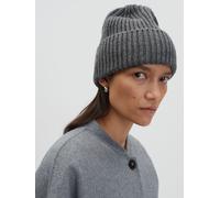 Someday Beanie mit Woll-Anteil -Beky Damen grau, ONE SIZE