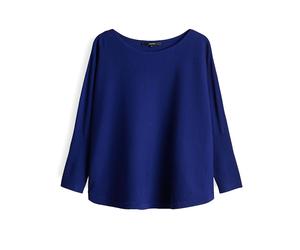 SOMEDAY Blusenshirt TIRAJA blau | 36