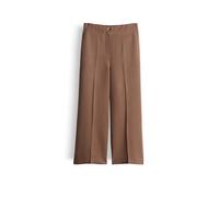 someday - Culotte - Celino cropped linen braun - Gr. - 42