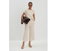 someday Damen Culotte Curilo Texture Wide mit Crinkle-Effekt Schwarz 42