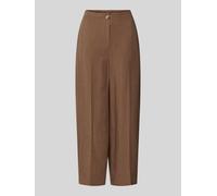 someday - Culotte - Celino cropped linen braun - Gr. - 34