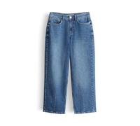 someday Jeans Cellma Barrel Detail Wide Leg Cotton Tencel™ Mid Rise Blau Größe 38