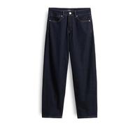 someday Damen Barrel | CELLMA Barrel Jeans aus nachhaltigem BCI Cottonmix Mid Rise Dark Rinsed Blue, 38