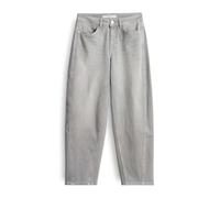 someday Damen Barrel | CELLMA Barrel Jeans aus nachhaltigem BCI Cottonmix Mid Rise Light Hazy Grey, 36