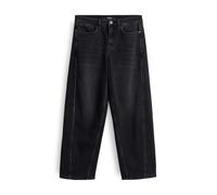 someday Damen Barrel | CELLMA Barrel Jeans aus nachhaltigem BCI Cottonmix Mid Rise Raven Black, 42