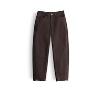 someday Damen Barrel | CELLMA Long Barrel Jeans in Colored Denim Mid Rise Dark Espresso, 34