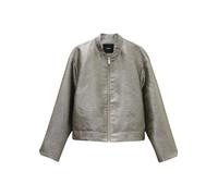 someday Damen Blazer | Blouson NIRLONA Loose mit schimmernder Oberfläche iced Gold, 40