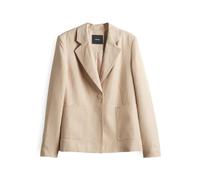 someday Damen Blazer | Leinenblazer NORAJA Regular mit aufgesetzten Taschen Natural Glaze, 42