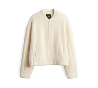 Someday Regular Fit Jacke mit Stehkragen Modell 'Nariska' in Offwhite, Größe 34