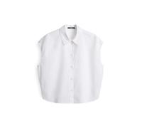 someday Damen Blusentop | ZIMMA Regular Hemdbluse aus Baumwollpopeline White, 40