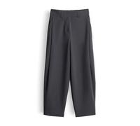 someday Damen City Pants | Catsby Barrel verkürzte City Pants mit Komfortbund Coal dust, 42