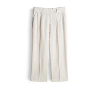 someday Damen City Pants | CISAN Flow City Pant aus nachhaltigem BCI Cotton Twill Soft Cream, 36