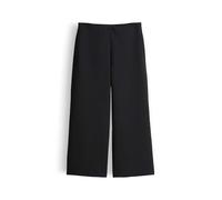 someday Damen Culotte | CURILO Ease Wide Culotte aus weichem Scuba Sweat Black, 38